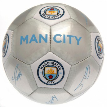 Manchester City футболна топка Football Signature SV - size 5