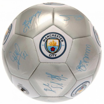 Manchester City футболна топка Football Signature SV - size 5