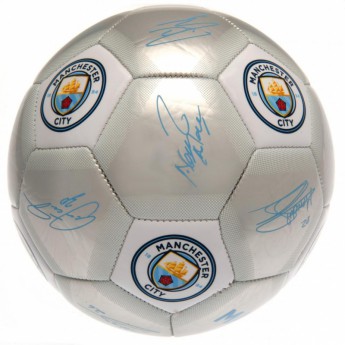 Manchester City футболна топка Football Signature SV - size 5