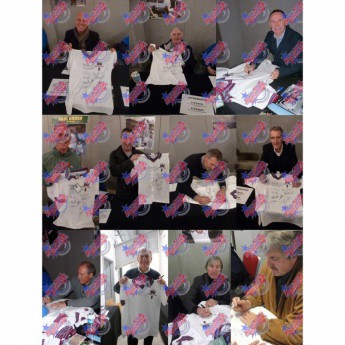 Легенди футболна фланелка West Ham United FC 1980 FA Cup Final Signed Shirt