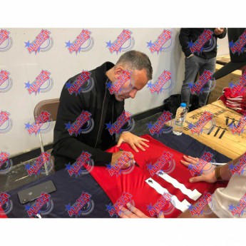 Легенди футболна фланелка Manchester United FC Giggs 2018 Signed Shirt