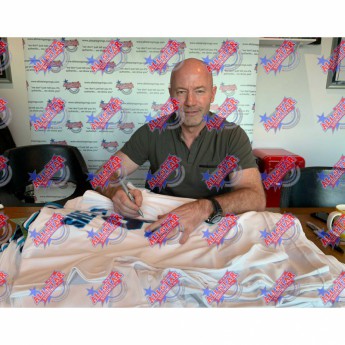 Легенди футболна фланелка England FA Euro 96 Shearer Signed Shirt