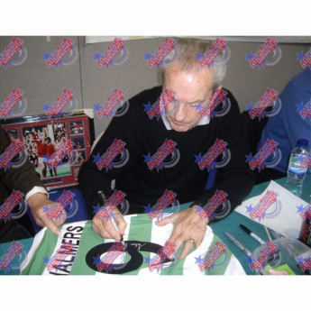 Легенди футболна фланелка Celtic FC Chalmers 1967 Signed Shirt