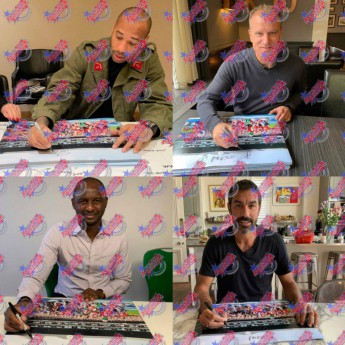 Легенди картина в рамка Arsenal FC 2004 Invincibles Signed Framed Print