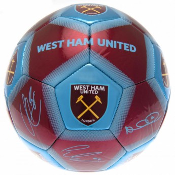 West Ham United футболна топка Football Signature WHM - size 5