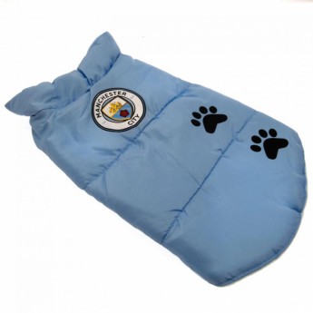 Manchester City кучешко палто Dog Coat Large