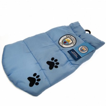 Manchester City кучешко палто Dog Coat Large