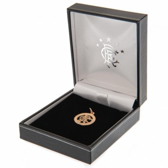Rangers FC златна висулка 9ct Gold Pendant Round Crest