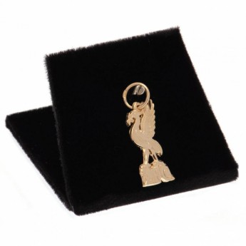 Liverpool FC златна висулка Gold Pendant Liverbird Small