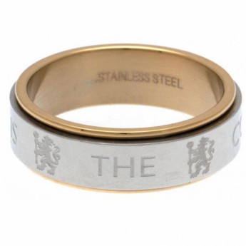 Chelsea FC пръстен Bi Colour Spinner Ring XXX-Large