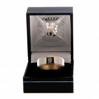 Chelsea FC пръстен Bi Colour Spinner Ring XXX-Large