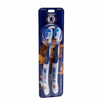 Chelsea FC две детски четки за зъби Twin Pack Toothbrush Junior