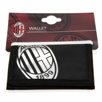 AC Milan портмоне Nylon Wallet black