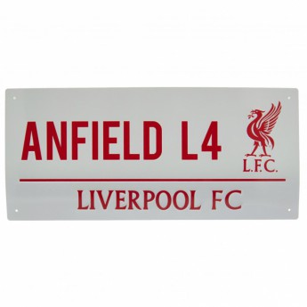 Liverpool FC табела за стена Street Sign RL