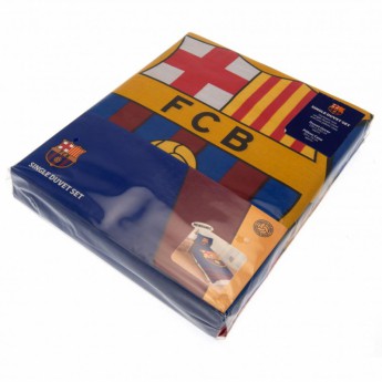 FC Barcelona спално бельо за единично легло PL