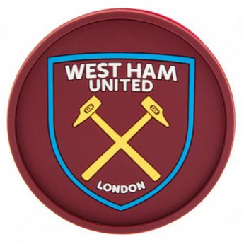 West Ham United силиконова подложка за чаша purple