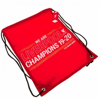Liverpool FC чанта за фитнес Champions 19/20