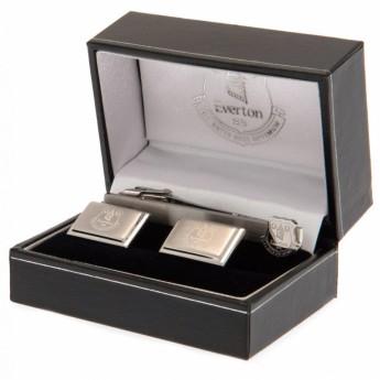 Everton FC комплект щипка за вратовръзка и копчета за ръкавели Tie Slide & Cufflink Set
