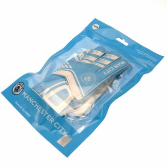 Manchester City детски вратарски ръкавици 7 to 9 years