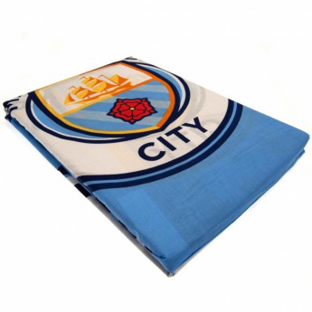 Manchester City спално бельо за единично легло Single Duvet Set LC
