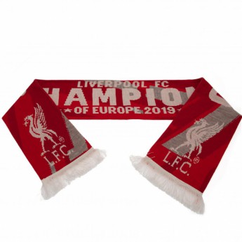 Liverpool FC зимен шал Champions Of Europe Scarf  RG