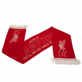 Liverpool FC зимен шал Champions Of Europe Scarf