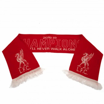 Liverpool FC зимен шал Champions Of Europe Scarf