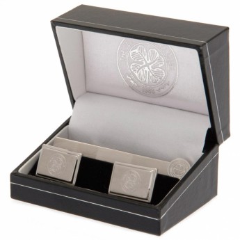 Celtic FC комплект щипка за вратовръзка и копчета за ръкавели Tie Slide & Cufflink Set