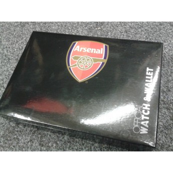 Arsenal hodinky s peněženkou