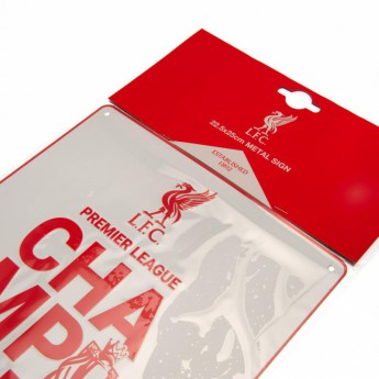 Liverpool FC табела за стена Premier League Champions WT