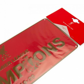 Liverpool FC табела за стена Premier League Champions RD