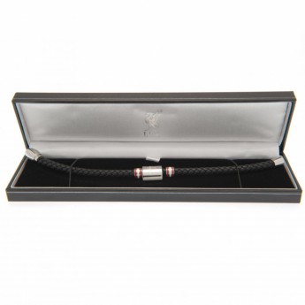 Liverpool FC кожена гривна Premier League Champions Leather Bracelet