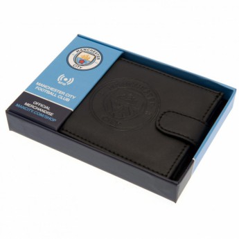 Manchester City кожено портмоне Anti Fraud Wallet