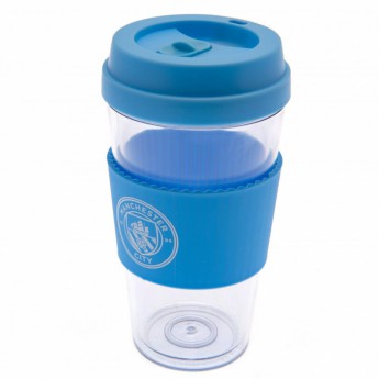 Manchester City чаша за пътуване Clear Grip Travel Mug