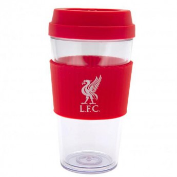 Liverpool FC чаша за пътуване Clear Grip Travel Mug LB