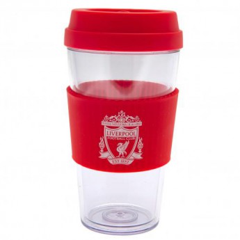 Liverpool FC чаша за пътуване Clear Grip Travel Mug CR