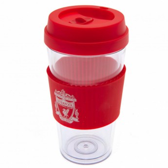 Liverpool FC чаша за пътуване Clear Grip Travel Mug CR