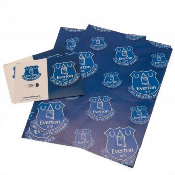 Everton FC опаковъчна хартия 2 pcs Gift Wrap