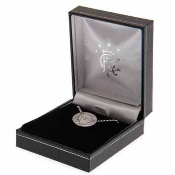 Rangers FC колие с висулка Stainless Steel Pendant & Chain