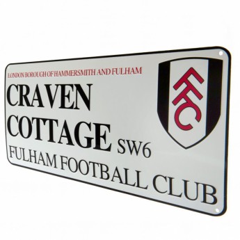 Fulham FC табела за стена Street Sign