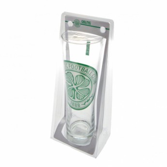 Celtic FC стъклена чаша Tall Beer Glass