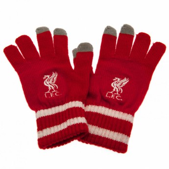 Liverpool FC плетени ръкавици Touchscreen Knitted Gloves Adult