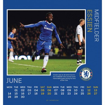 Chelsea FC настолен календар 2021