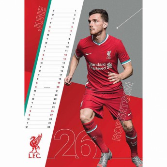 Liverpool FC календар 2021