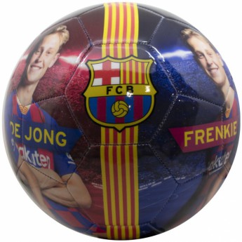 FC Barcelona футболна топка De Jong Photo Football - size 5
