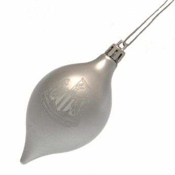Newcastle United топки за коледна елха 3pk Vintage Bauble