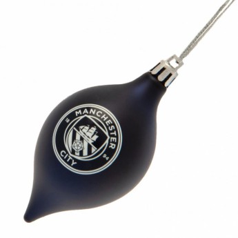 Manchester City топки за коледна елха 3pk Vintage Bauble