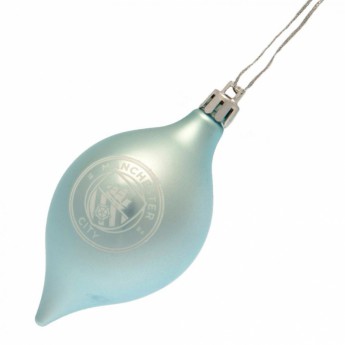 Manchester City топки за коледна елха 3pk Vintage Bauble