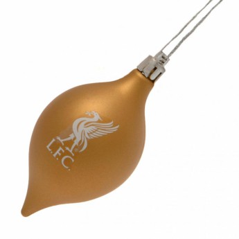 Liverpool FC топки за коледна елха 3pk Vintage Bauble