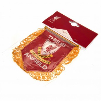 Liverpool FC знаменце Mini Pennant TIA yellow